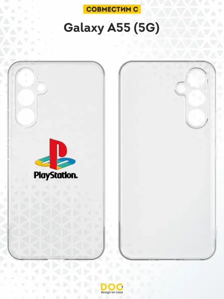 DesignOnCase Чехол на Samsung Galaxy A55 (5G) с принтом PlayStation
