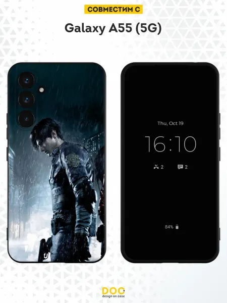 DesignOnCase Чехол на Samsung Galaxy A55 (5G) с принтом Леон