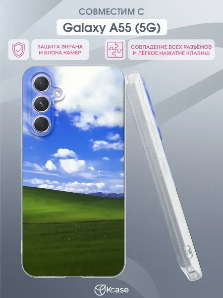 Kcase Чехол на Samsung Galaxy A55 (5G) с принтом windows