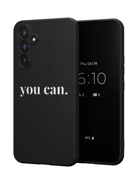QuestCase Чехол на Samsung Galaxy A55 (5G) с принтом Мотивация