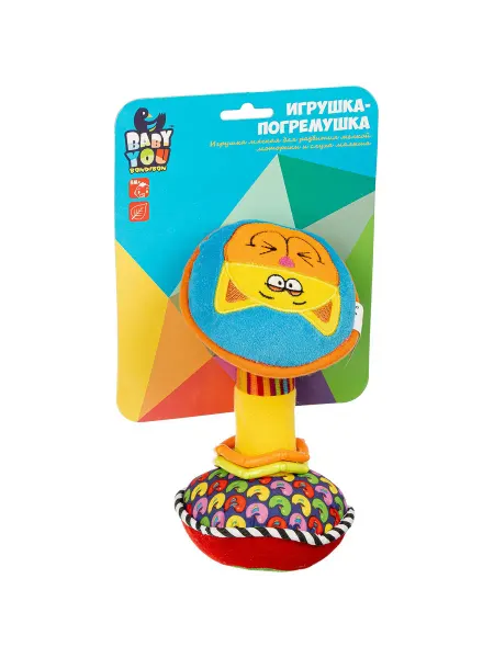 Bondibon Игрушка развивающая Гантель Кот