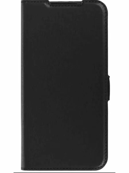 Чехол книжка для Samsung Galaxy A55 5G черная, с карманом
