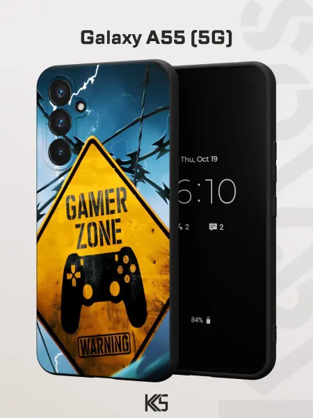 Варибрус Чехол на Samsung A55 (5G) с принтом Gamer Zone