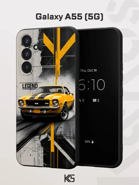 Варибрус Чехол на Samsung A55 (5G) с принтом Сердце