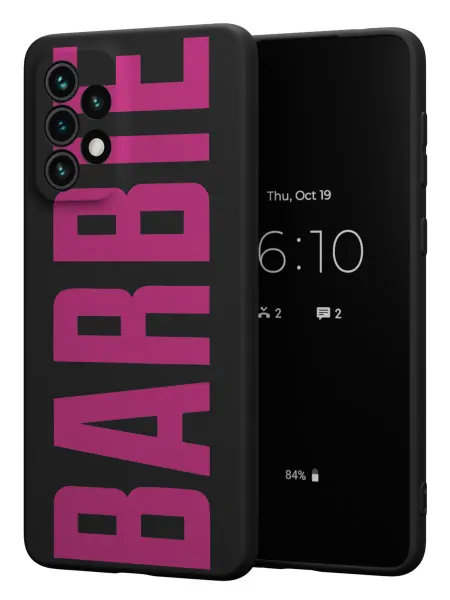 FACTORIA Чехол на Samsung A73 5G с принтом Надпись BARBIE