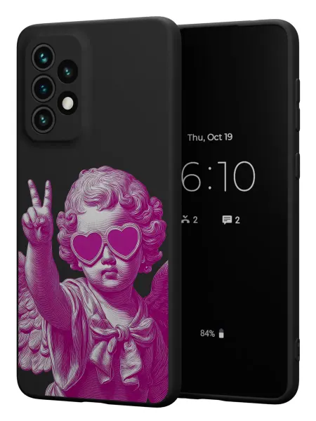 FACTORIA Чехол на Samsung A73 5G с принтом Ангел пинтерест