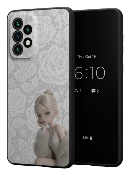 FACTORIA Чехол на Samsung A73 5G с принтом Барби