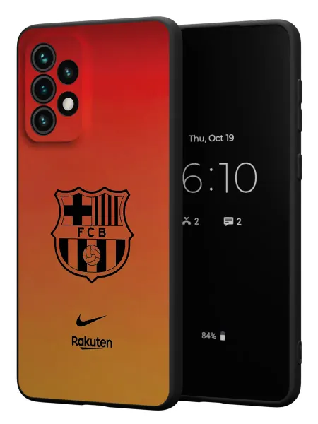 FACTORIA Чехол на Samsung A73 5G с принтом ФК Барселона