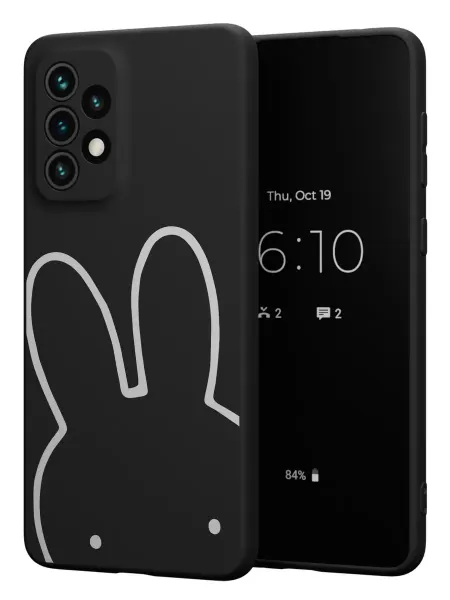 FACTORIA Чехол на Samsung A73 5G с принтом Зайчик