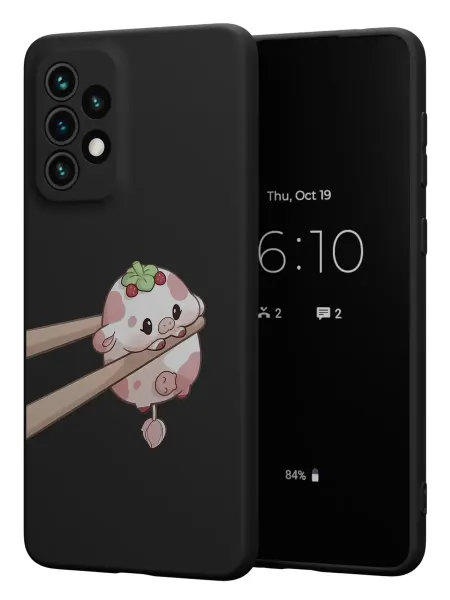 FACTORIA Чехол на Samsung A73 5G с принтом Коровка
