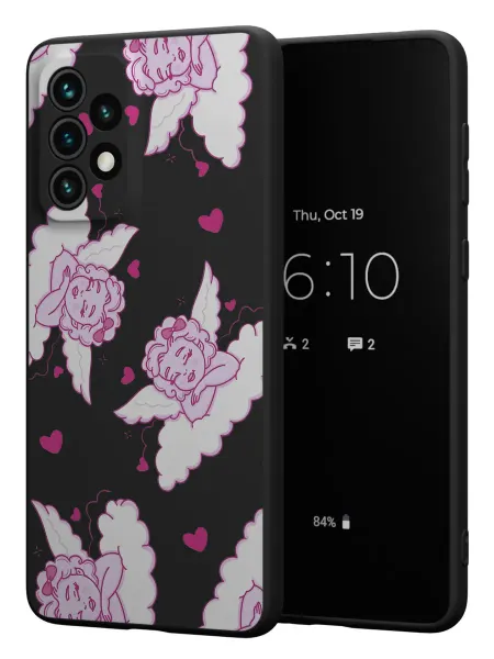 FACTORIA Чехол на Samsung A73 5G с принтом Купидоны