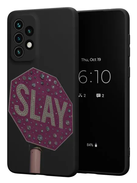 FACTORIA Чехол на Samsung A73 5G с принтом Знак SLAY