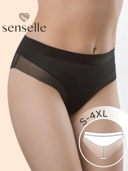 Senselle Трусы слипы средняя посадка большие размеры