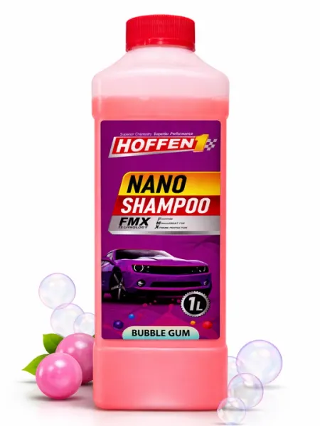 Автошампунь NANO (Аромат Bubblegum) 1л, 5kg HOFFEN1