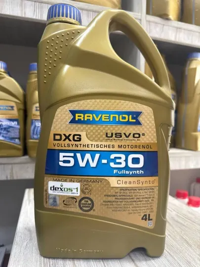 Моторное масло RAVENOL DXG 5W-30