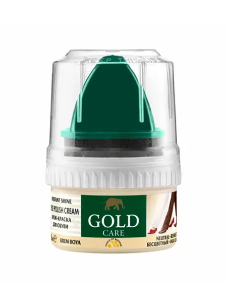 GoldCare Крем краска для обуви 50мл Натуральный
