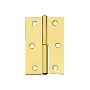 Петля мебельная левая Amig 540-50 (103), 51х36 мм,золото, комплект 2 шт.