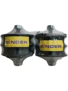Опора (подушка) двигателя BINDER для а/м ВАЗ 2101-2107 в сборе (гайки+шайбы-гровер), к-т 2 шт.