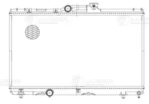 Радиатор охлаждения для автомобилей Toyota Corolla E100 (91-)/Corolla E110 (95-) MT
