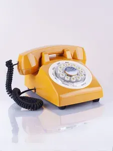 Телефон Antique 98909 "Classic Yellow" кнопочный