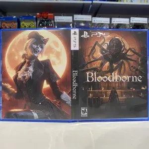Игра "Bloodborne" PS5 - Кастомная обложка для диска