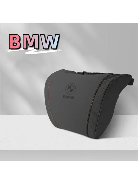 Автомобильная подушка для шеи с логотипом BMW - 1 шт