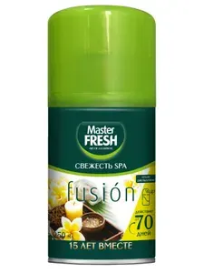 Master Fresh Gold Освежитель воздуха Сменный баллон для автоматического спрея Свежесть SPA, 250 мл