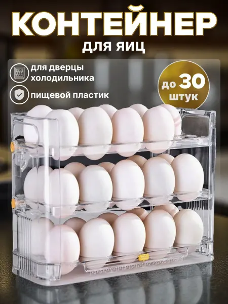 Контейнер для яиц на 30 шт в холодильник