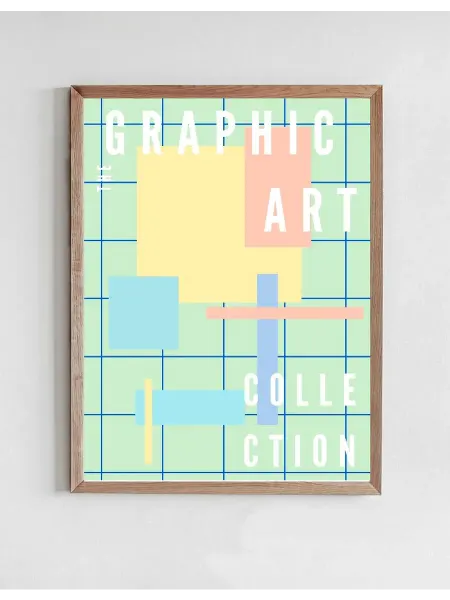 Onllyart Постер Коллекция графического искусства 01 50x70