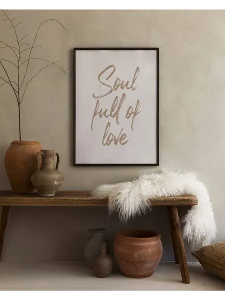 Onllyart Постер 40x60 душа полна любви