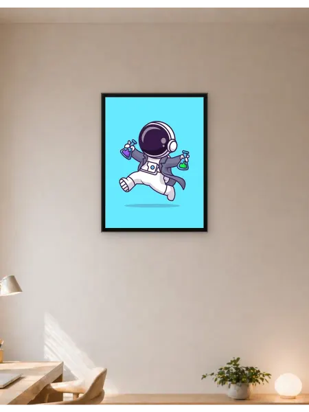 Postersbase Постер Милый ученый-космонавт 50x70