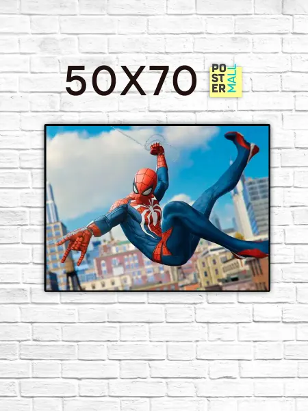 Poster Mall Постер на стену Человек-Паук (Spider-man) 50х70