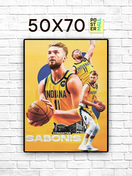 Poster Mall Постер на стену Баскетбол - Домантас Саб 50х70