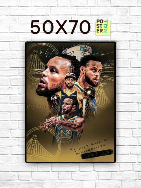 Poster Mall Постер на стену Баскетбол - Стефен Карри 50х70