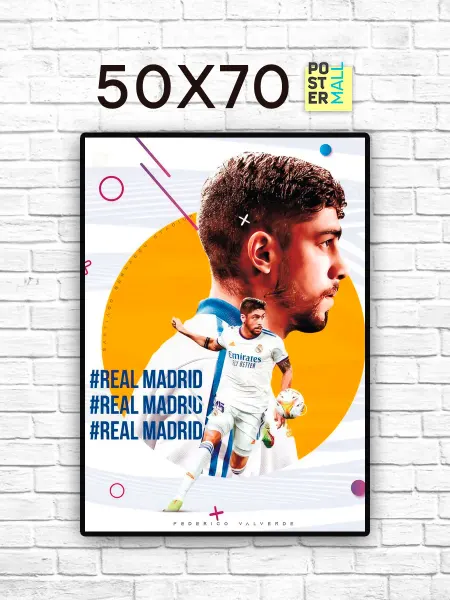 Poster Mall Постер Футбол - Федерико Вельверде 50х70