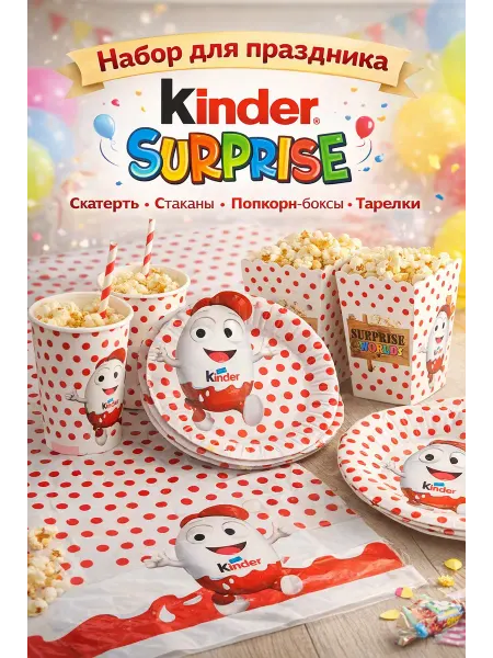 Набор для праздника Kinder Surprise