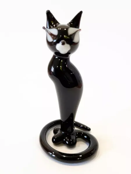 Хрустальная сказка Сувенир, фигурка, статуэтка кошка