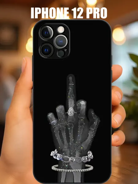 CaseONEshop Чехол на iphone 12 pro с принтом рука