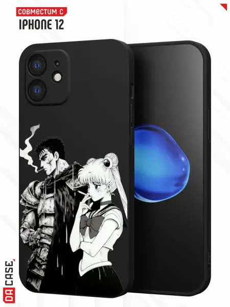 DACase Чехол на iPhone 12 с принтом Аниме
