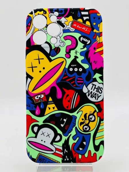 СмартГуру Чехол для iPhone 12 Pro Luxo-Kaws