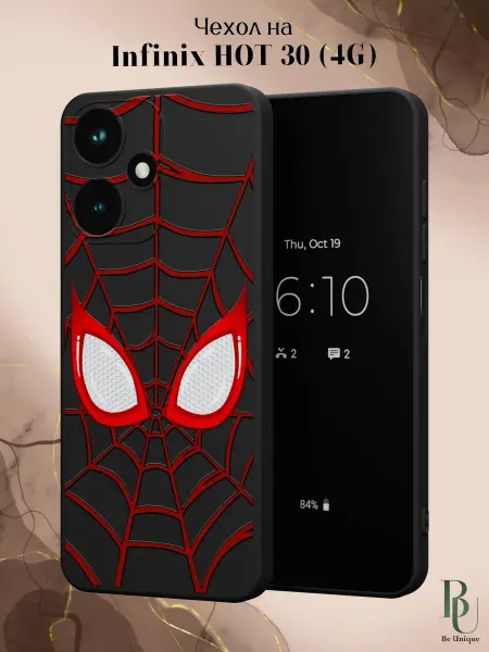 Infinix Чехол на HOT 30 4G Человек-Паук