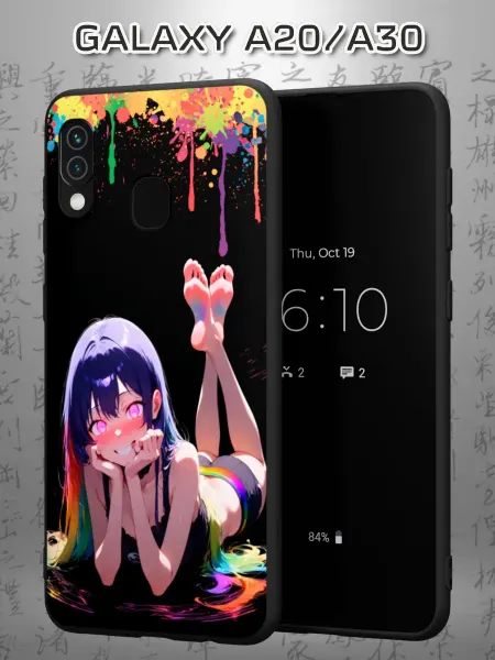 Case Маркет Чехол на Samsung A30 и A20 с принтом Ай Хосино