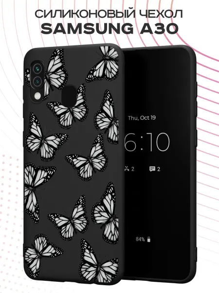 FACTORIA Чехол на Samsung A30 и A20 с принтом Бабочки