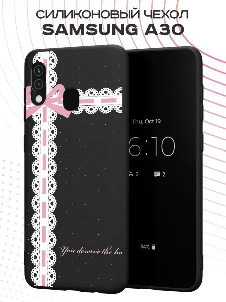 FACTORIA Чехол на Samsung A30 и A20 с принтом Кружево