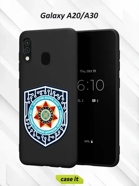 Case it Чехол на Samsung A30 и A20с принтом Логотип Казахстан