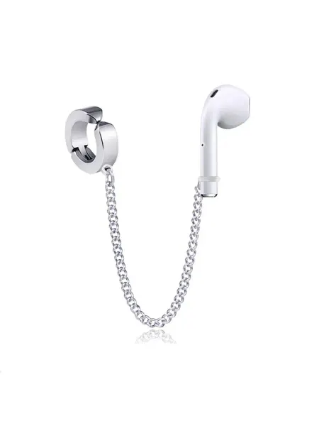 4Love4You Чехол на наушники airpods пирсинг обманка в ухо серьги держа…