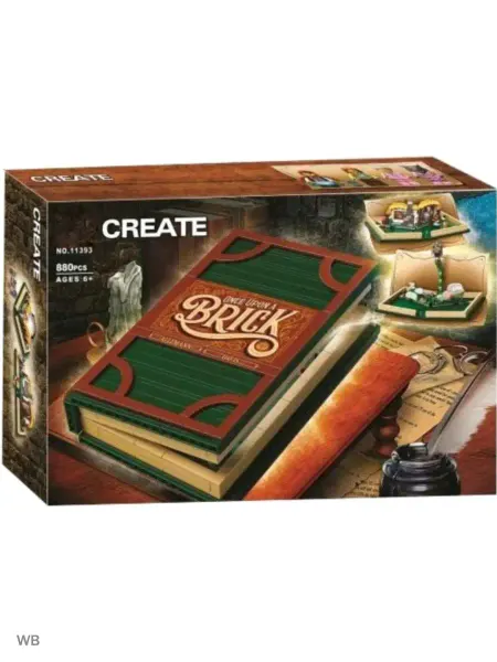 LEGO Конструктор Креатор Creator Раскрывающаяся объёмная книга