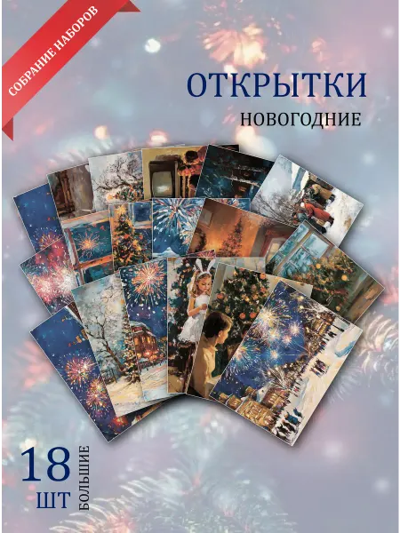 Обнимай словами А6 открытки Новогоднее семейные традиции