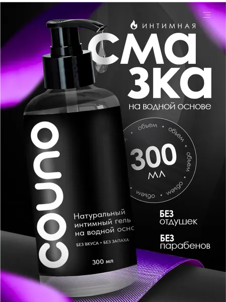 Интимная смазка лубрикант на водной основе