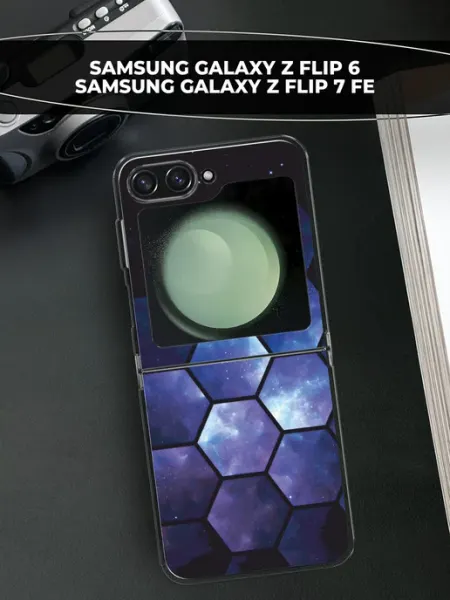 Samsung Чехол на Galaxy Z Flip 6 Z Flip 7 FE космос